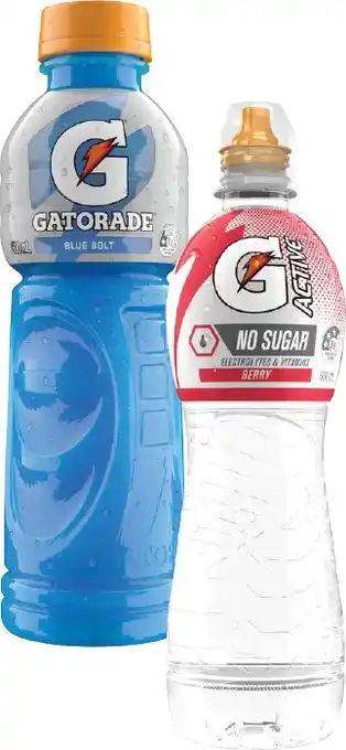 IGA Gatorade or Gatorade G‑Active Electrolyte Water 600mL Selected Varieties offer