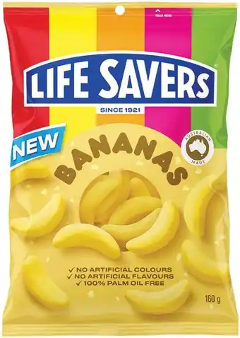 IGA Life Savers Share Pack 150‑200g Selected Varieties offer