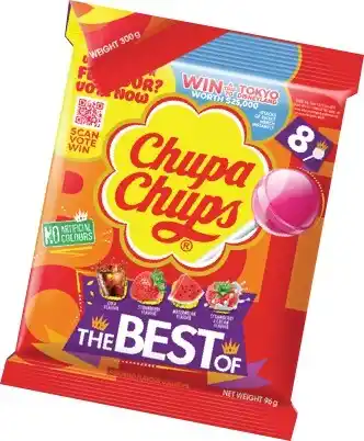 IGA Chupa Chups The Best Of Lollipops 8 Pack offer