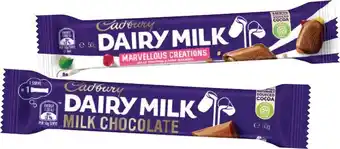 IGA Cadbury Medium Bar 30-55g or Violet Crumble 50g Selected Varieties offer