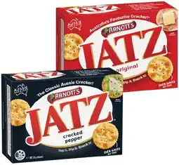 IGA Arnott’s Jatz, Savoy 225g, Clix or Salada 250g Selected Varieties offer