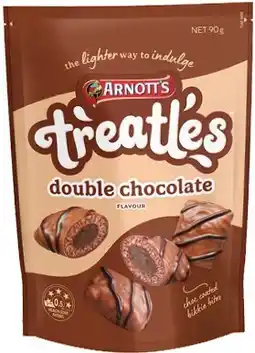 IGA Arnott's Treatles Biscuits 90g Selected Varieties offer