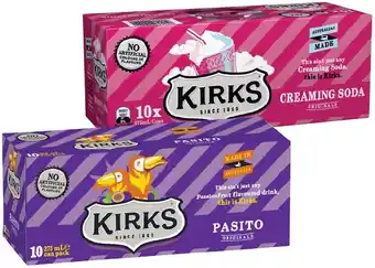 IGA Kirks 10x375mL Selected Varieties offer