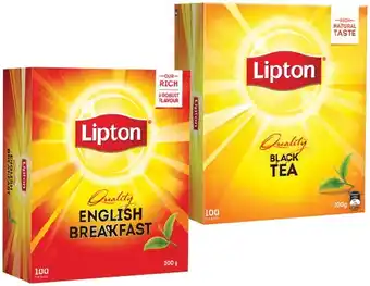 IGA Lipton Tea Bags 100 Pack Selected Varieties offer