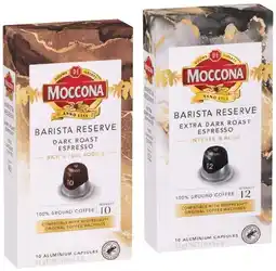 IGA Moccona Barista Reserve Coffee Capsules 10 Pack Selected Varieties offer