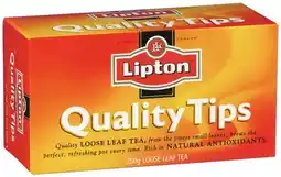 IGA Lipton Quality Tips Loose Leaf Tea 250g offer