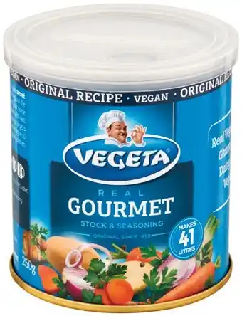 IGA Vegeta Real Stock & Seasoning Chicken 200g or Gourmet 250g offer