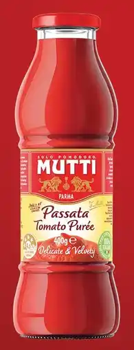 IGA Mutti Passata Tomato Puree 400g offer