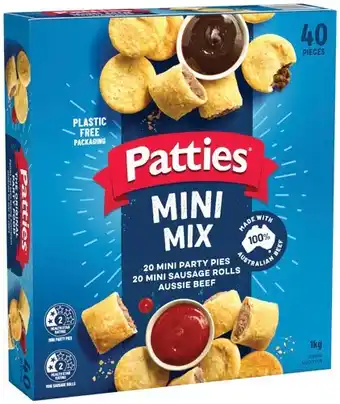 IGA Patties Mini Mix 40 Pack offer