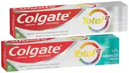 IGA Colgate Total Premium Toothpaste 200g Selected Varieties offer