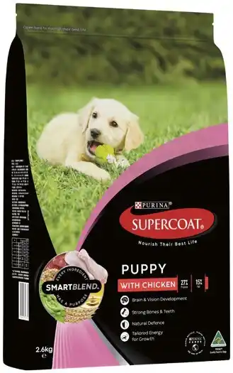 IGA Supercoat Dry Dog Food 2.6-2.8kg Selected Varieties offer