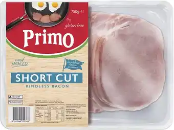 IGA Primo Short Cut Rindless Bacon 750g offer