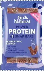 Coles Go Natural Power Protein Snap Bar 3 Pack 40g offer