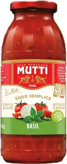 IGA Mutti Pasta Sauce 400g Selected Varieties offer