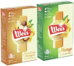 IGA Weis Bar 4 Pack or Mango Mini 6 Pack Selected Varieties offer