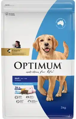 IGA Optimum Dry Dog Food 2.5‑3kg Selected Varieties offer