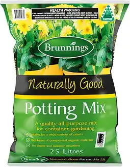 IGA Brunnings Naturally Good Potting Mix 25 Litre offer