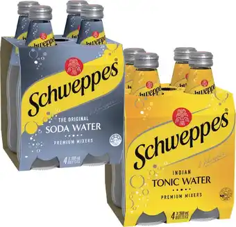 IGA Schweppes Mixers 4x300mL Selected Varieties offer