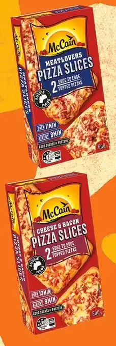 IGA McCain Pizza Slices 540‑600g Selected Varieties offer