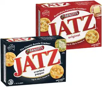 IGA Arnott’s Jatz, Savoy 225g, Clix or Salada 250g Selected Varieties offer