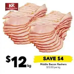 Drakes Middle Bacon Rashers offer