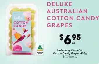 Drakes Hellooo by GrapeCo. Cotton Candy Grapes offer