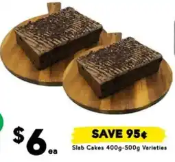 Drakes Slab Cakes offer