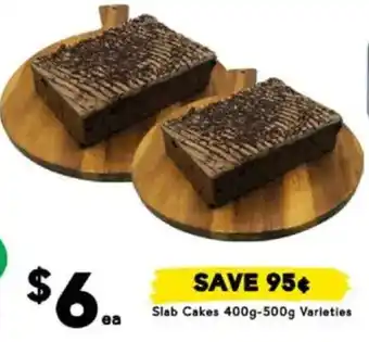 Drakes Slab Cakes offer