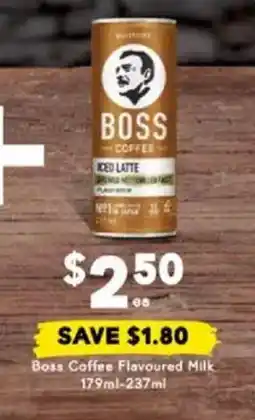 Drakes Boss Coffee Flavoured Milk offer