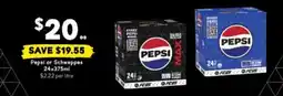 Drakes Pepsi or Schweppes offer