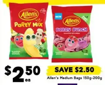 Drakes Allen's Medium Bags 150g-200g offer