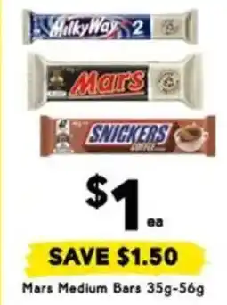 Drakes Mars Medium Bars 35g-56g offer