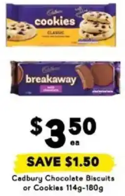 Drakes Cadbury Chocolate Biscuits or Cookies offer