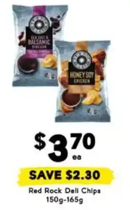 Drakes Red Rock Deli Chips 150g-165g offer