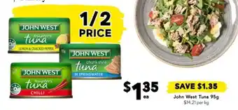 Drakes John West Tuna offer