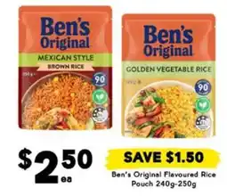 Drakes Ben's Original Flavoured Rice 240g-250g offer