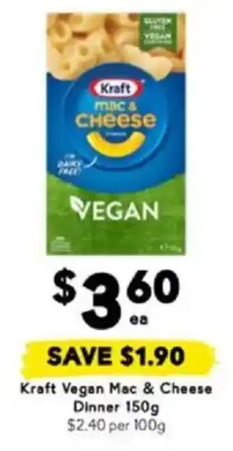 Drakes Kraft Vegan Mac & Cheese Dinner 150g offer