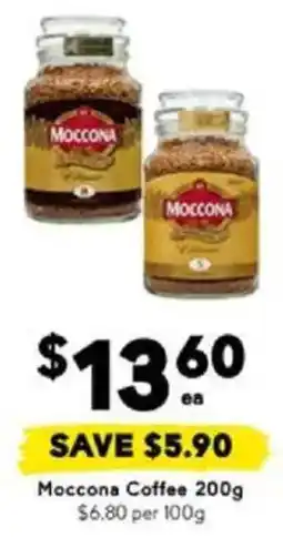 Drakes Moccona Coffee offer