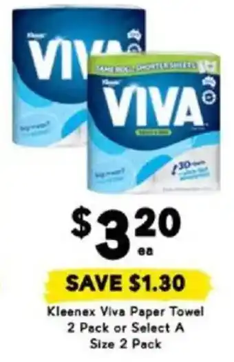 Drakes Kleenex Viva Paper Towel offer