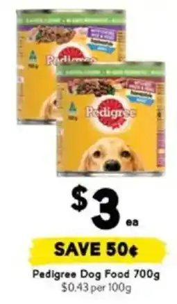 Drakes Pedigree Dog Food offer