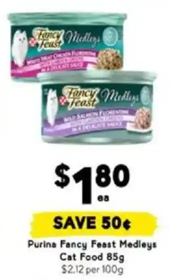 Drakes Purina Fancy Feast Medleys Cat Food offer