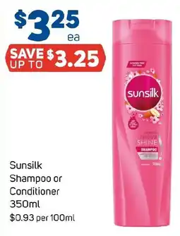 Foodland Sunsilk Shampoo or Conditioner offer