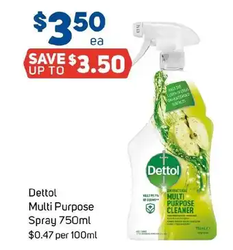 Foodland Dettol Multi Purpose Spray offer