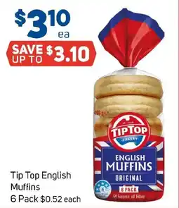 Foodland Tip Top English Muffins offer