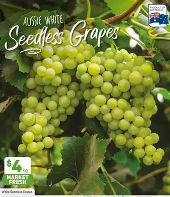 Foodland White Seedless Grapes offer