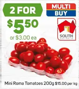 Foodland Mini Roma Tomatoes offer