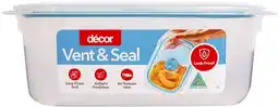 Coles Décor Vent & Seal Container 2 Litre offer