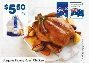 Foodland Steggles Family Roast Chicken offer