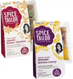 Coles The Spice Tailor Asian or Indian Meal Kit 225g-500g offer