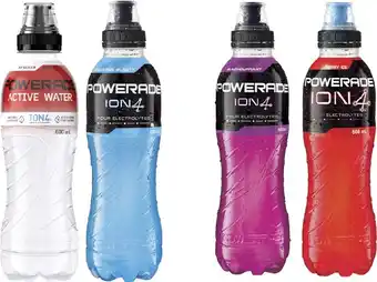 Coles Powerade Sports Drink or Active Water 600mL offer